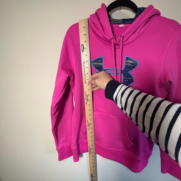 Under Armour Vibrant Pink Sweatshirt - Picture 7 of 10